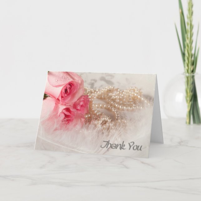 Merci avec rose (Devant)