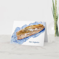 Merci Baguette Danke, dass Sie grüßen