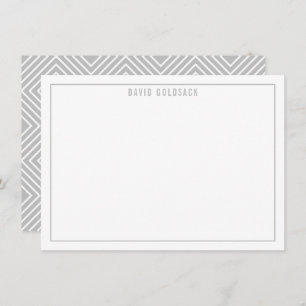 MERCI BAR MITZVAH moderne simple nom gris pâle