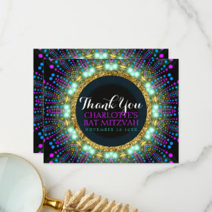 Merci Bat mitzvah super Lumière Noire V2L