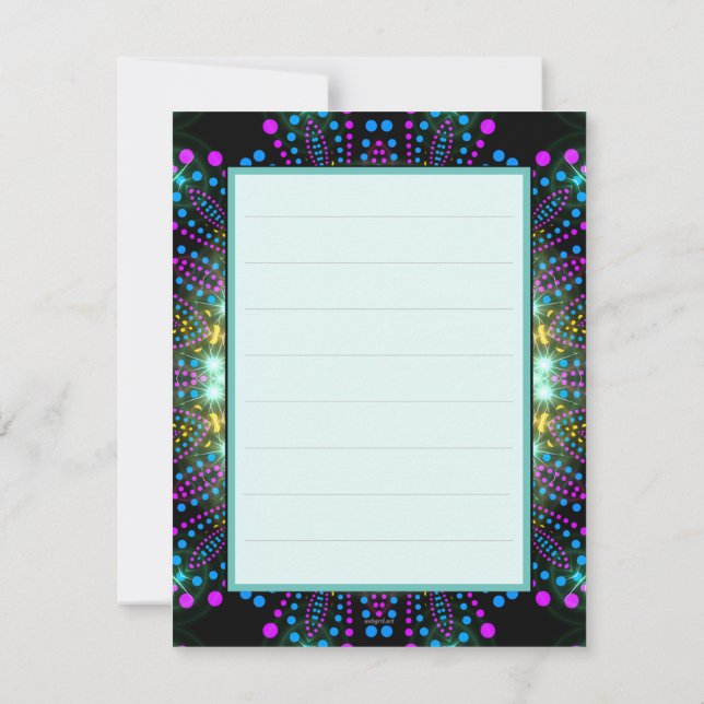 Merci Bat mitzvah super lumineux lumineux V2 (Dos)