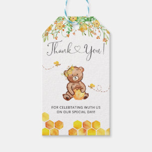 Merci beary beaucoup d'abeille de miel étiquette d