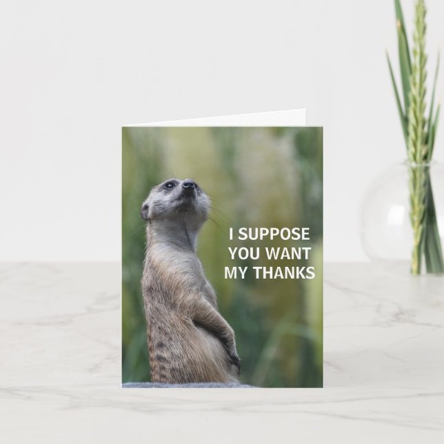 Merci beaucoup - carte de remerciement (Devant)