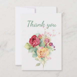 Merci Belle Rose Bouquet Jardin Fleurs
