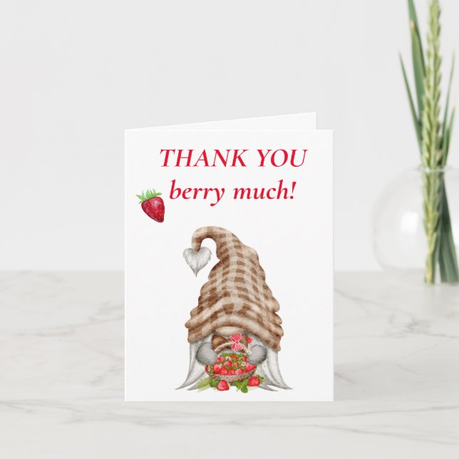 Merci Berry Beaucoup Gnome mite (Devant)