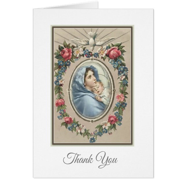 Merci Bienheureuse Vierge Marie Religieux Jésus (Devant)