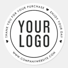 Merci Blanc Pour Votre Logo Stickers Acheter
