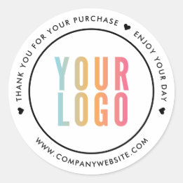 Merci Blanc Pour Votre Logo Stickers Acheter