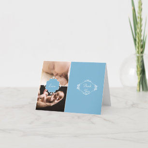 Merci bleu et Brown pour bébé girafe