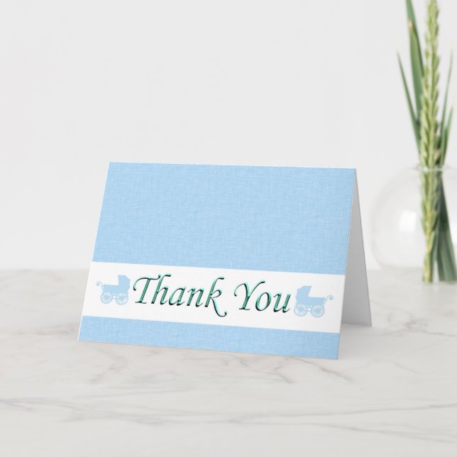 Merci cadeau baby shower. Merci cadeau bébé (Devant)
