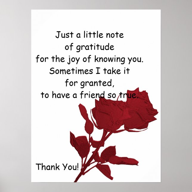 Merci Cadeau - Poster Verse (Devant)