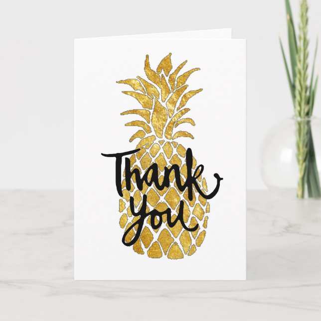 merci calligraphie ananas (Devant)