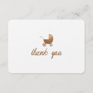 MERCI CARD-FLAT DE BABY SHOWER