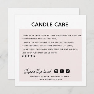 Merci Carte de visite de commande de soins aux bou