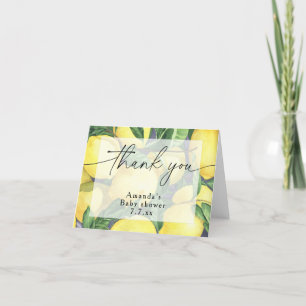 Merci - Citron - Baby shower