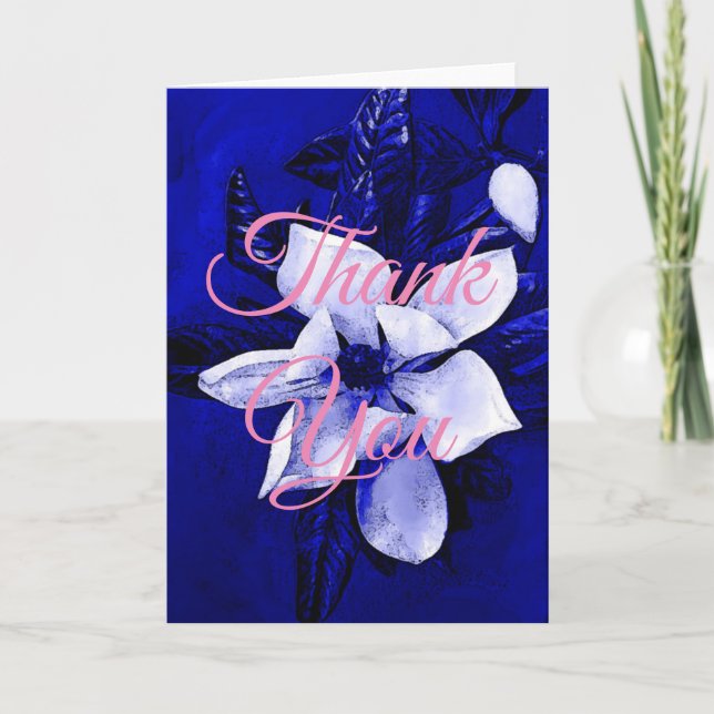 Merci classique bleu rose professionnel (Devant)