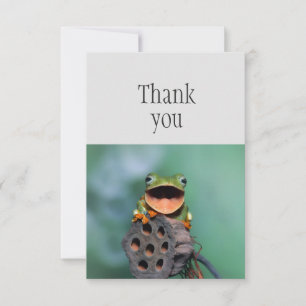 Merci Cute Happy Frog Animal Fun