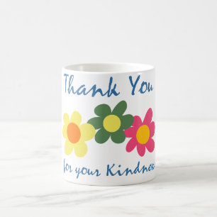 Merci Daisies Mug