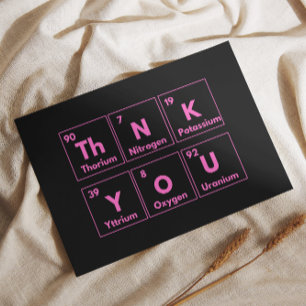 Merci dans les éléments : une carte créative et ro