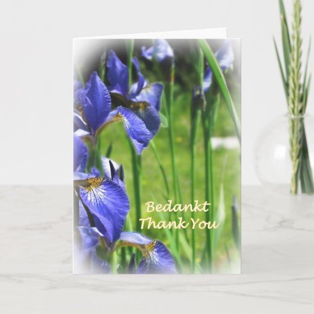 Merci dans néerlandais et anglais (Devant)