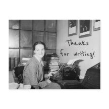 Merci d'avoir écrit Carte postale