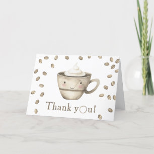 Merci de Baby shower à café