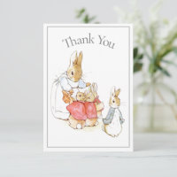 Merci de Baby shower Beatrix Potter