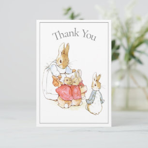 Merci de Baby shower Beatrix Potter