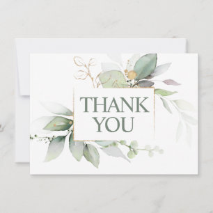 Merci de BABY SHOWER d'aquarelle de couronne verte