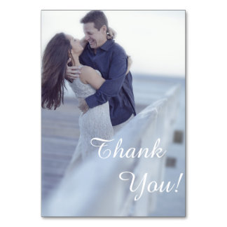 Merci de carte de design mariage