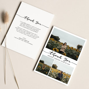 Merci de collage de photos pour les diplômés