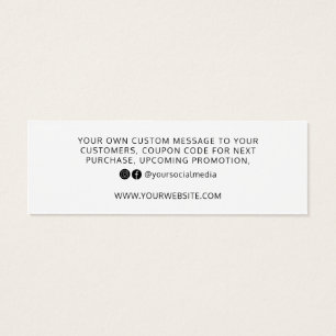 Merci de commande de script moderne élégant