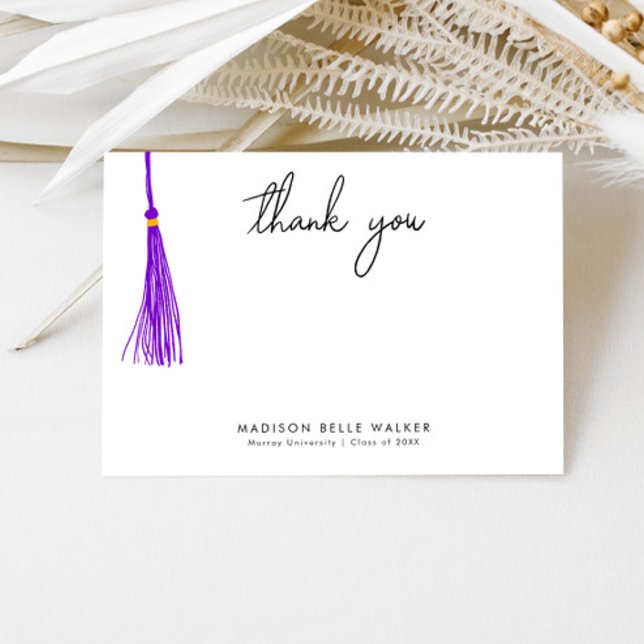 Merci de diplôme Purple Tassel (Créateur téléchargé)