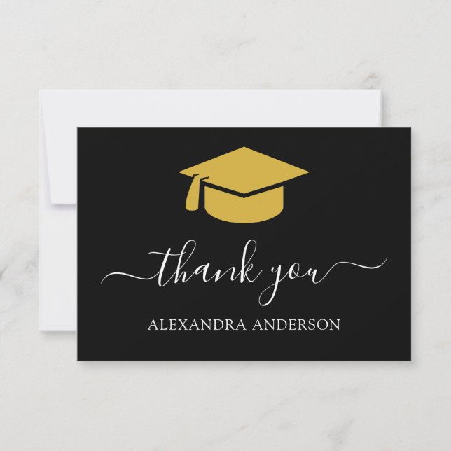 Merci de graduation 2022 Black Gold (Devant)