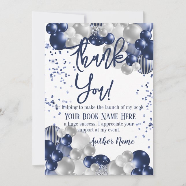 Merci de la partie de lancement de livre (Devant)