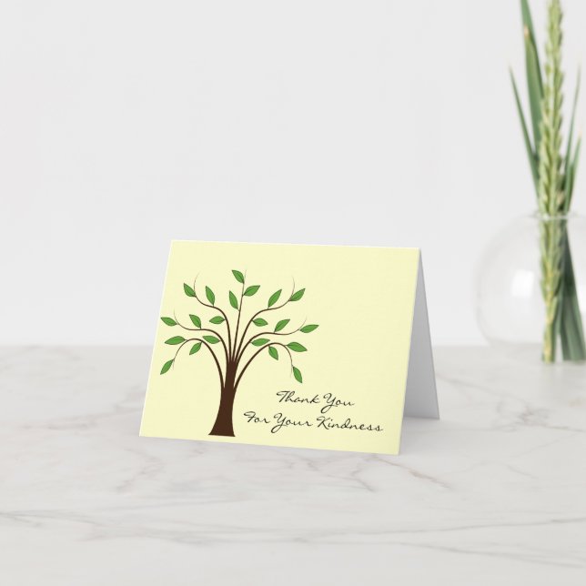 Merci de l'arbre de vie pour votre gentillesse Not (Devant)