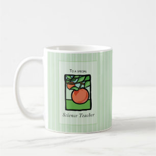 Merci de l'enseignant de science, Mug cadeau, Pomm