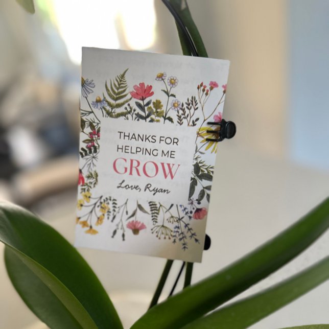 Merci de m'aider à devenir enseignant / Cadeau de  (Créateur téléchargé)