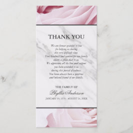 Merci de marbre blanc de cérémonie commémorative