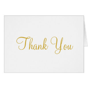 Merci de Mariage blanc or