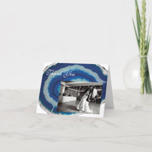 Merci de Mariage d'âge bleu