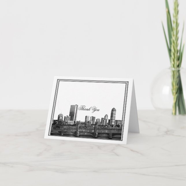 Merci de mariage de destination de Boston (Devant)