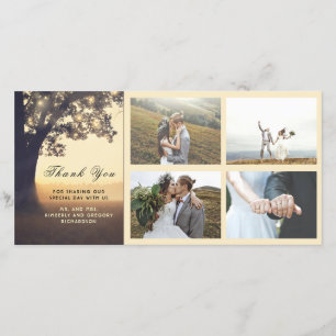 Merci de Mariage rustique et Dream Tree