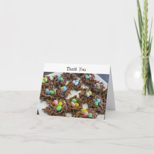 Merci de nids d'oiseaux au chocolat (Devant)