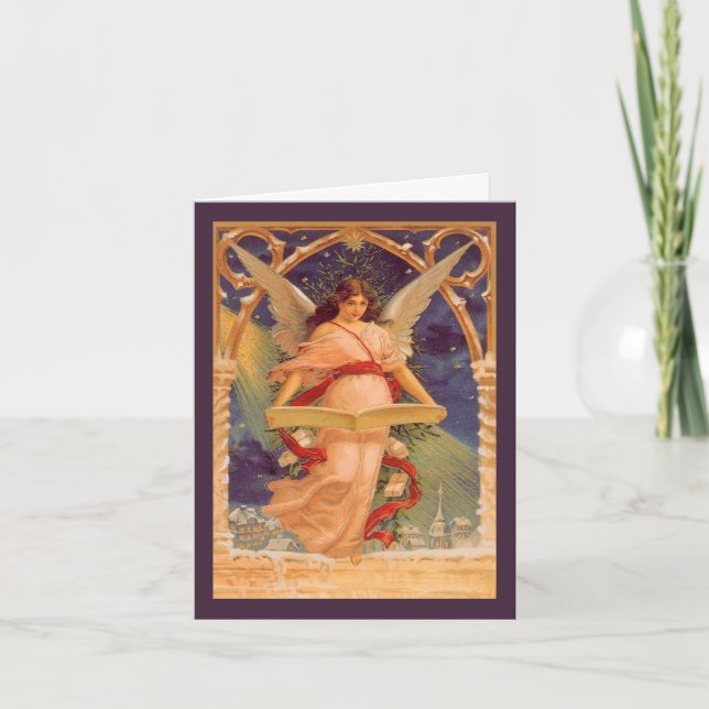 Merci de Noël vintage (Devant)