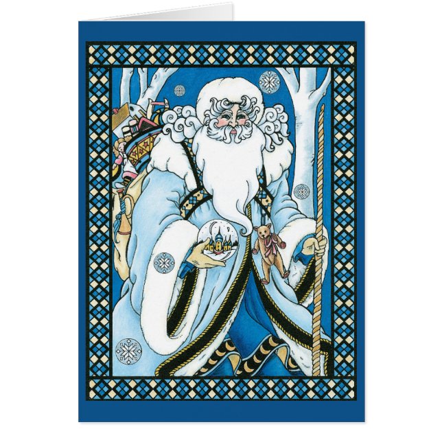 Merci de Noël vintage (Devant)