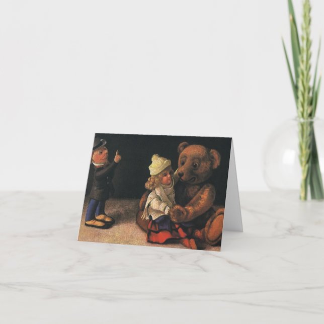 Merci de Noël vintage (Devant)