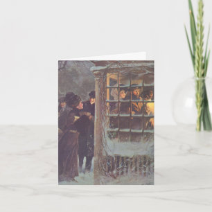 Merci de Noël vintage