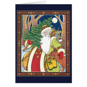 Merci de Noël vintage