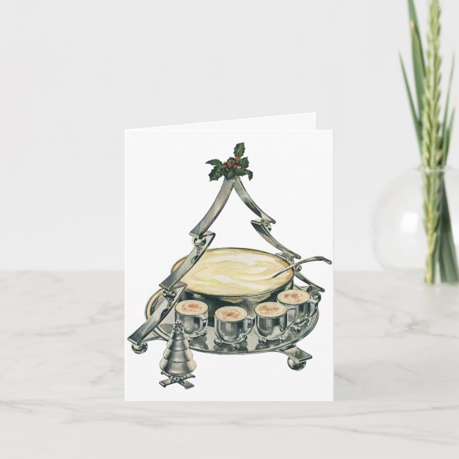 Merci de Noël vintage (Devant)